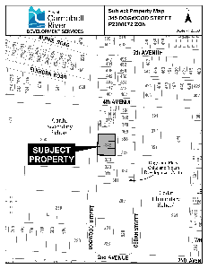 345 Dogwood Street Subject Property Map