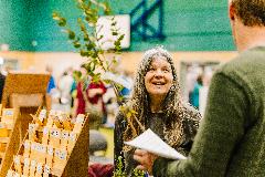 Seedy Saturday Vendor Talking GOOD