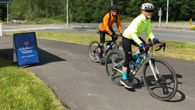 Go By Bike Week cyclists